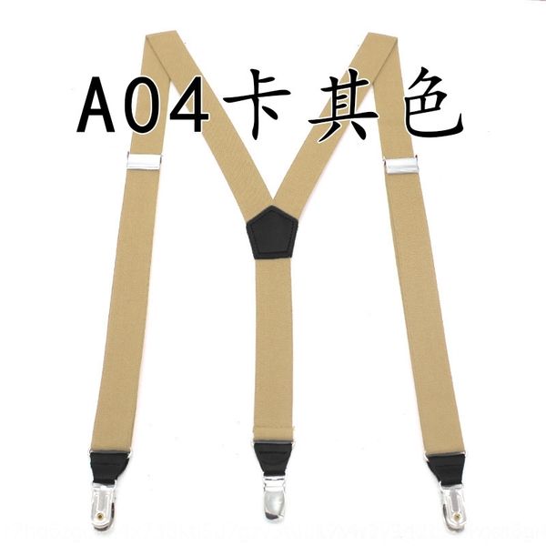r5PX adult sling trousers and men's suspenders 3-clip suspender with adjustable elastic y-shaped men's trousers with 56 colors, Black;white
r5PX adult sling trousers and men's suspenders 3-clip suspender with adjustable elastic y-shaped men's trousers with 56 colors, Black;white