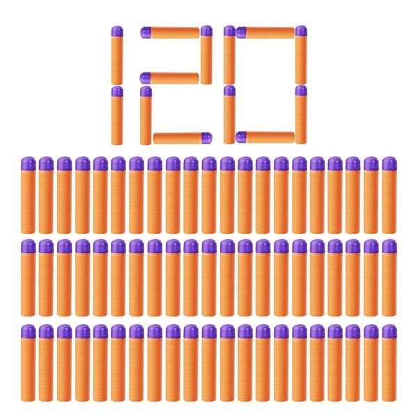 120Pcs Mega for Nerf 9.5cm Red Sniper Rifle Darts Bullets Mega Foam Refill Darts Big Hole Head Bullets for N-Strike Mega Series
120Pcs Mega for Nerf 9.5cm Red Sniper Rifle Darts Bullets Mega Foam Refill Darts Big Hole Head Bullets for N-Strike Mega Series