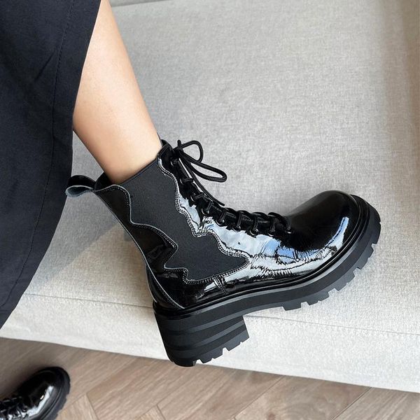 boots women shoes autumn winter 2021 versatile british style lace-up short thick heel knight motorcycle, Black
boots women shoes autumn winter 2021 versatile british style lace-up short thick heel knight motorcycle, Black