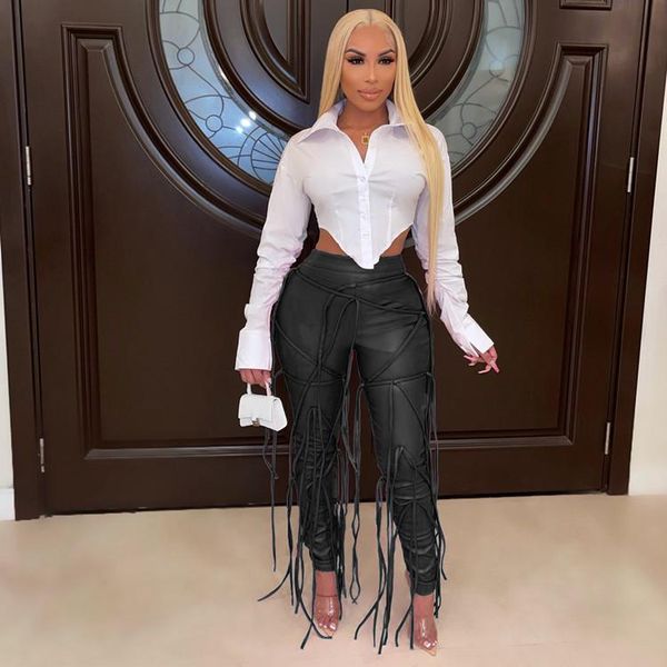 women's pants & capris vbpb 2021 high-end heavy industry tassel long solid young club high waist braid women skinny, Black;white
women's pants & capris vbpb 2021 high-end heavy industry tassel long solid young club high waist braid women skinny, Black;white