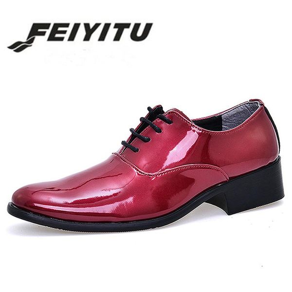 dress shoes feiyitu man wedding solid orange rose red blue wine color mens glossy party quality leather, Black
dress shoes feiyitu man wedding solid orange rose red blue wine color mens glossy party quality leather, Black