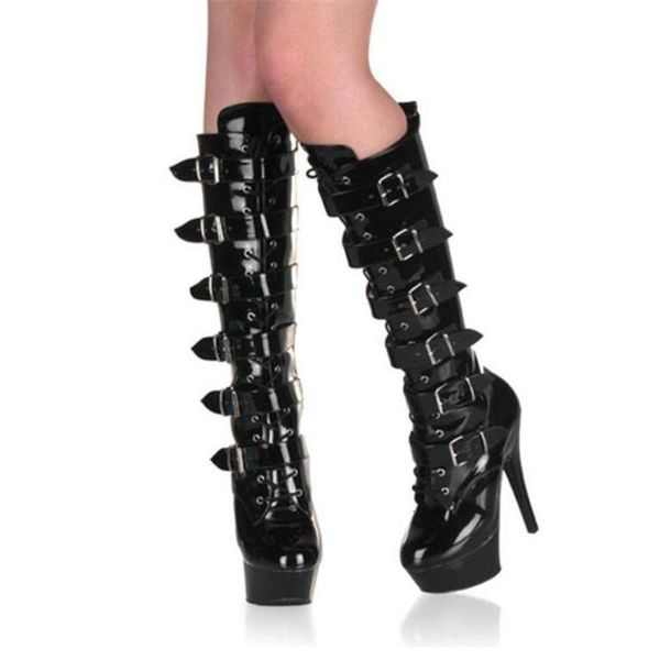 boots bbzai pattern nightclub fashion women's 15cm round toe waterproof 5cm thin heel 35-45 46 pkuv, Black
boots bbzai pattern nightclub fashion women's 15cm round toe waterproof 5cm thin heel 35-45 46 pkuv, Black