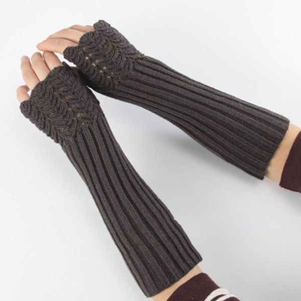 sports gloves autumn winter women knitted half-finger fingerless mittens neutral wool jacquard fish scale warmth men's arm 33, Black
sports gloves autumn winter women knitted half-finger fingerless mittens neutral wool jacquard fish scale warmth men's arm 33, Black