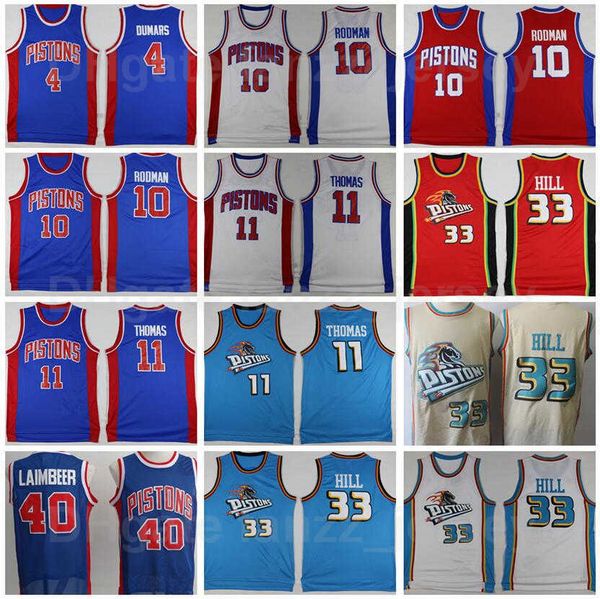 retro basketball vintage grant hill jersey 33 isiah thomas 11 bill laimbeer 40 dennis rodman 10 joe dumars 4 blue white red beige, Black;red
retro basketball vintage grant hill jersey 33 isiah thomas 11 bill laimbeer 40 dennis rodman 10 joe dumars 4 blue white red beige, Black;red