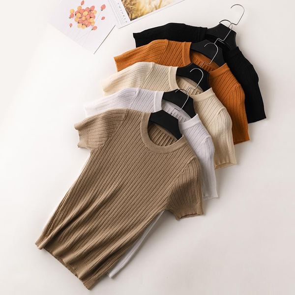women's sweaters 2021 summer style collar ice silk sweater sleeveless thin bottoming shirt temperament slim pullover, White;black
women's sweaters 2021 summer style collar ice silk sweater sleeveless thin bottoming shirt temperament slim pullover, White;black