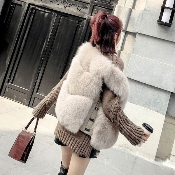 women's fur & faux 2021 fashion furs women vest very soft warm luxury coat fluffy jacket gilet sleeveless, Black
women's fur & faux 2021 fashion furs women vest very soft warm luxury coat fluffy jacket gilet sleeveless, Black