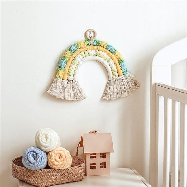 decorative objects & figurines nordic style woven rainbow tapestry home decor wall hanging toys nursery for living room children girls bedro
decorative objects & figurines nordic style woven rainbow tapestry home decor wall hanging toys nursery for living room children girls bedro