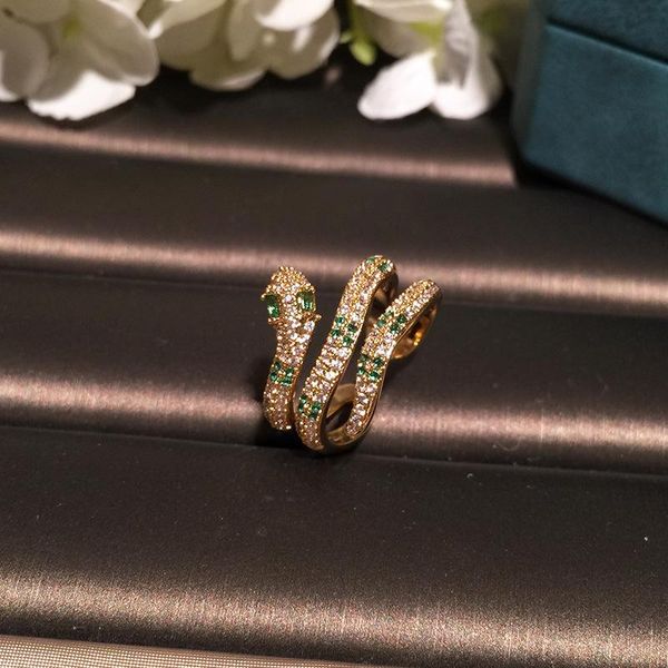 cluster rings luxury muti-layer inser green zircon open mouth animal ring female stylish for women party and gifts, Golden;silver
cluster rings luxury muti-layer inser green zircon open mouth animal ring female stylish for women party and gifts, Golden;silver
