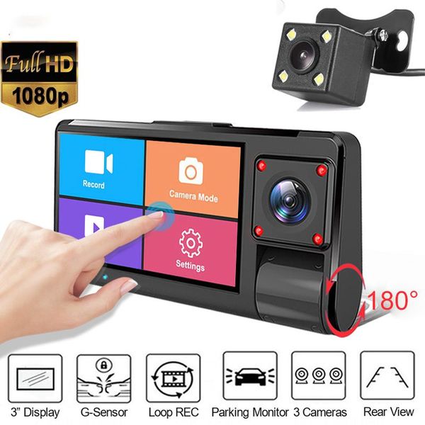 inch touch screen 3 lens dash cam 170 degrees wide angle car dvr 1080p fhd camera auto recorder registrar dvrs
inch touch screen 3 lens dash cam 170 degrees wide angle car dvr 1080p fhd camera auto recorder registrar dvrs