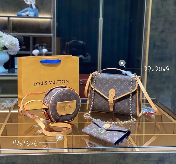 3 pc women luxury designer bags handbags hobo tote famous bag m0nogram genuine leather handbag crossbody shoulder 00026
3 pc women luxury designer bags handbags hobo tote famous bag m0nogram genuine leather handbag crossbody shoulder 00026