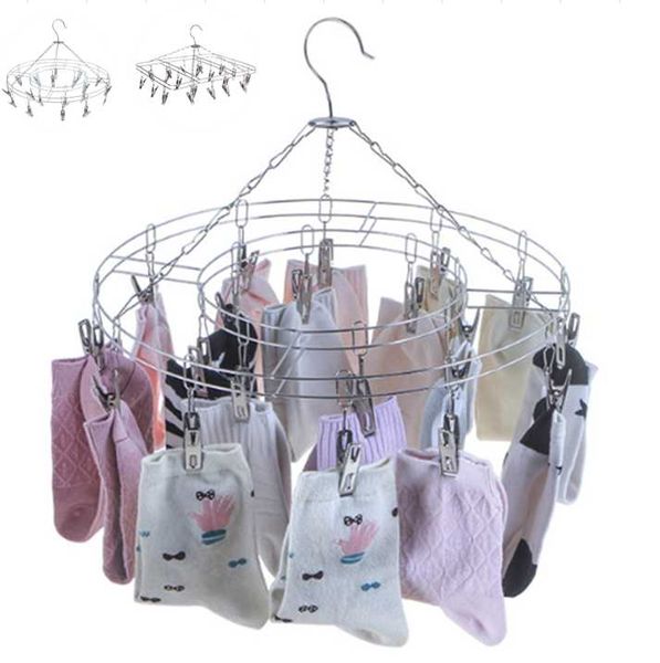 laundry bags 20 clips stainless steel clothes drying rack multifunctional socks shorts underwear hanger hanging shelf
laundry bags 20 clips stainless steel clothes drying rack multifunctional socks shorts underwear hanger hanging shelf