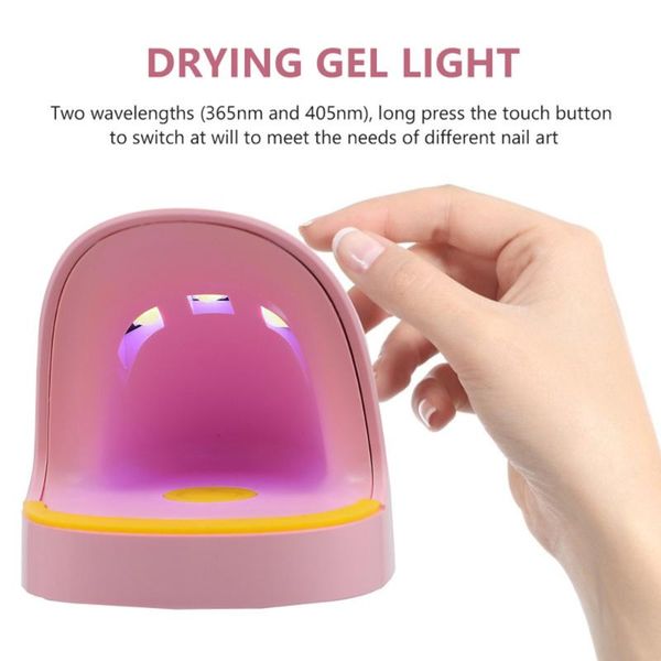 nail art equipment portable lamp mini usb powered drying light deskwomen girls quick-drying dryer potherapy, Silver
nail art equipment portable lamp mini usb powered drying light deskwomen girls quick-drying dryer potherapy, Silver
