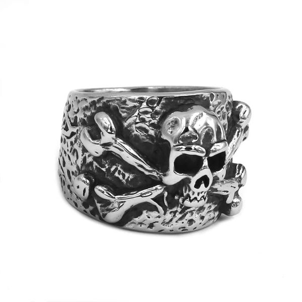 wedding rings vintage bones skull ring stainless steel jewelry fashion punk ghost skeleton mens for gift swr0999, Slivery;golden
wedding rings vintage bones skull ring stainless steel jewelry fashion punk ghost skeleton mens for gift swr0999, Slivery;golden