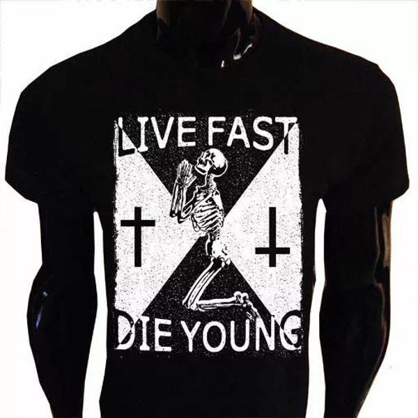 Live Fast Die Joven Camiseta Hombre S-5XL Esqueleto Calavera Cruzado Rock Gótico, White;black
Live Fast Die Joven Camiseta Hombre S-5XL Esqueleto Calavera Cruzado Rock Gótico, White;black