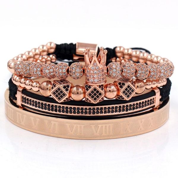 charm bracelets 40gb imperial crown king bracelet luxury roman numeral pave cz zircon bangle for men women jewelry, Golden;silver
charm bracelets 40gb imperial crown king bracelet luxury roman numeral pave cz zircon bangle for men women jewelry, Golden;silver