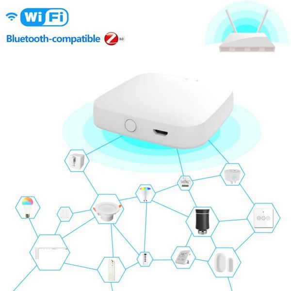 smart home control tuya zigbee 3.0 hub wireless/wired gateway bridge for app voice remote works with alexa google assistant
smart home control tuya zigbee 3.0 hub wireless/wired gateway bridge for app voice remote works with alexa google assistant