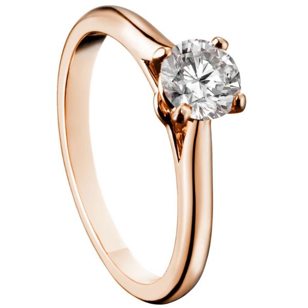 au585 rose gold ring women wedding anniversary engagement party 4 claw round moissanite diamond elegant trendy classic cluster rings, Golden;silver
au585 rose gold ring women wedding anniversary engagement party 4 claw round moissanite diamond elegant trendy classic cluster rings, Golden;silver