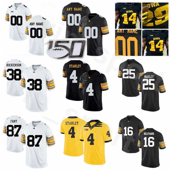 ncaa football iowa hawkeyes college 38 tj hockenson jersey 4 nate stanley 87 noah fant 25 akrum wadley cj beathard canzeri custom name, Black
ncaa football iowa hawkeyes college 38 tj hockenson jersey 4 nate stanley 87 noah fant 25 akrum wadley cj beathard canzeri custom name, Black