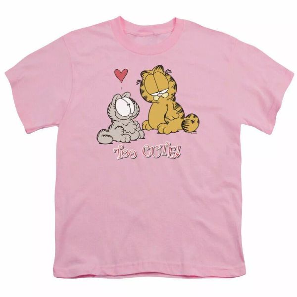 garfield too cute kids youth t shirt licensed tv comic tee light pink, White;black
garfield too cute kids youth t shirt licensed tv comic tee light pink, White;black