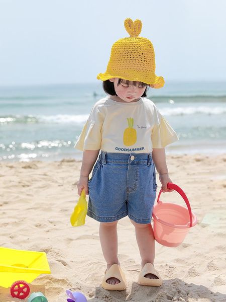 boys girls denim shorts all-match outer wear children's summer foreign loose casual pants, Black
boys girls denim shorts all-match outer wear children's summer foreign loose casual pants, Black