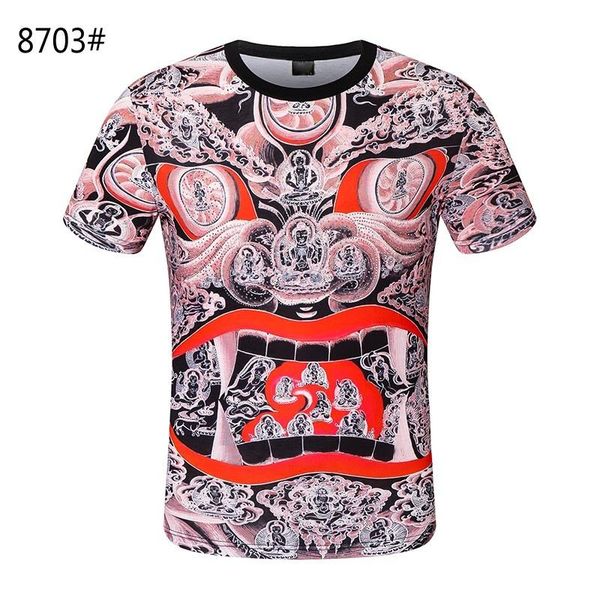 men's t-shirts fashion t-shirt street sports gothic 3d diamond, White;black