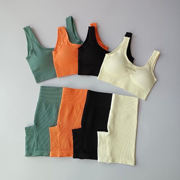 yoga outfit 2 pieces seamless sets women sports set crop bra+ hight waist shorts sport fitness suit gym
yoga outfit 2 pieces seamless sets women sports set crop bra+ hight waist shorts sport fitness suit gym