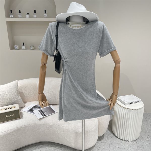 dress spring summer 2021 fashion women gray tie temperament dressed in thin background, Black;gray
dress spring summer 2021 fashion women gray tie temperament dressed in thin background, Black;gray
