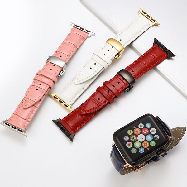 suitable for apple watch iwatch1-6 generation leather sports strap stainless steel pin buckle 38-40 42-44mm, Black;brown
suitable for apple watch iwatch1-6 generation leather sports strap stainless steel pin buckle 38-40 42-44mm, Black;brown