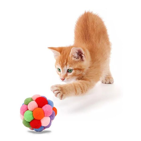 cat toys 2021 style pet toy colorful handmade balls bouncy ball built-in catnip interactive toypet dogs accessoires
cat toys 2021 style pet toy colorful handmade balls bouncy ball built-in catnip interactive toypet dogs accessoires