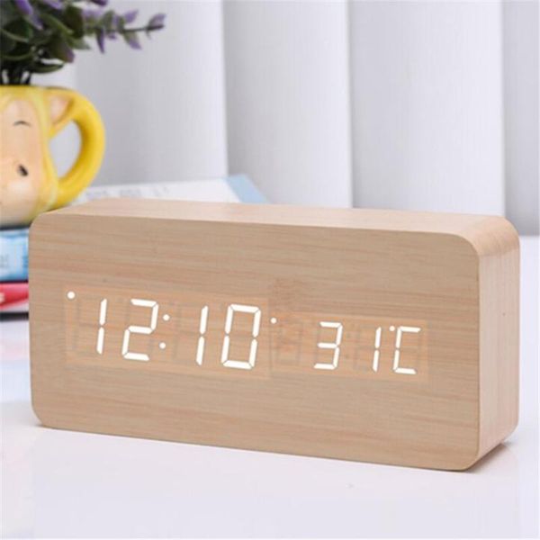 digital clock wooden alarm electronic led time display temperature and humidity detect mirror bedroom decor other clocks & accessories
digital clock wooden alarm electronic led time display temperature and humidity detect mirror bedroom decor other clocks & accessories
