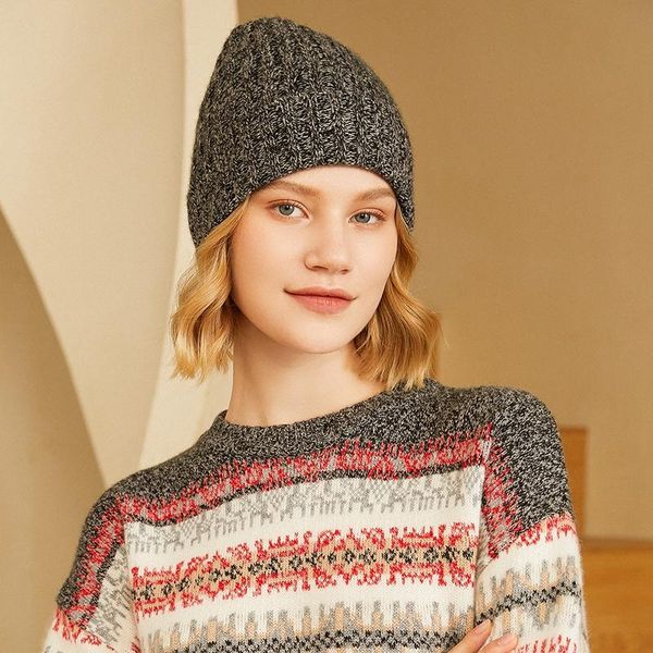 beanie/skull caps 100% goat cashmere hat high-end cap for women pure knitted autumn winter warm soft thicken hats, Blue;gray
beanie/skull caps 100% goat cashmere hat high-end cap for women pure knitted autumn winter warm soft thicken hats, Blue;gray