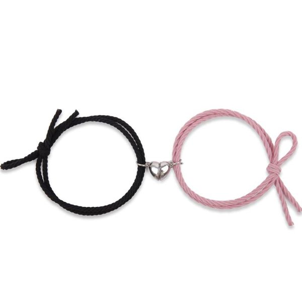 charm bracelets 2pcs/set couple magnetic distance bracelet adjustable lucky red rope braided heart charms lovers jewelry as gifts, Golden;silver
charm bracelets 2pcs/set couple magnetic distance bracelet adjustable lucky red rope braided heart charms lovers jewelry as gifts, Golden;silver