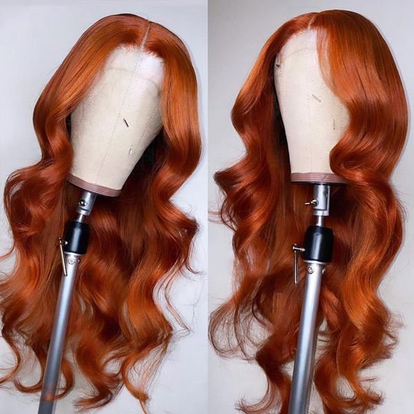 synthetic wigs ginger orange body wave lace front for black women cosplay glueless heat resistant daily baby hair preplucked
synthetic wigs ginger orange body wave lace front for black women cosplay glueless heat resistant daily baby hair preplucked