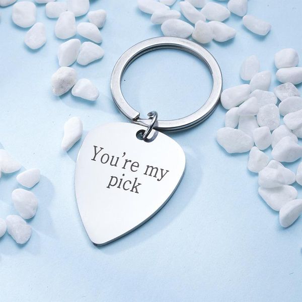 keychains guitar pick keychain woman letter key chain men pendant ring elegant holder metal jewelry silver color llaveros
keychains guitar pick keychain woman letter key chain men pendant ring elegant holder metal jewelry silver color llaveros