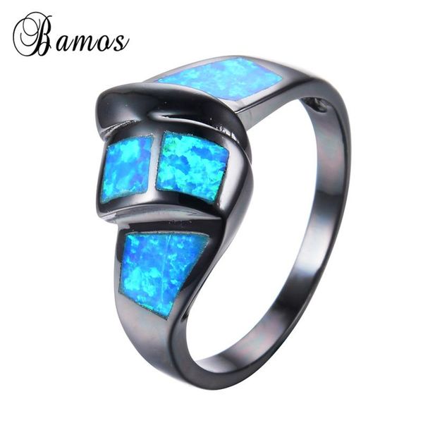 arrival twist ocean blue fire opal ring black gold filled wedding party women men finger bijoux fashion jewelry rb0798 rings, Slivery;golden
arrival twist ocean blue fire opal ring black gold filled wedding party women men finger bijoux fashion jewelry rb0798 rings, Slivery;golden
