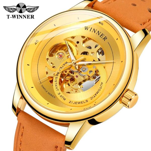 wristwatches t-winner men's arrival mechanical self-winding fashion skeleton analgue dial luxury wristwatch with leahter strap wrg8190m, Slivery;brown
wristwatches t-winner men's arrival mechanical self-winding fashion skeleton analgue dial luxury wristwatch with leahter strap wrg8190m, Slivery;brown