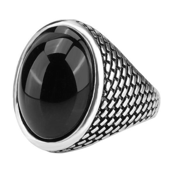 punk gothic atmosphere oval black men's ring special
punk gothic atmosphere oval black men's ring special