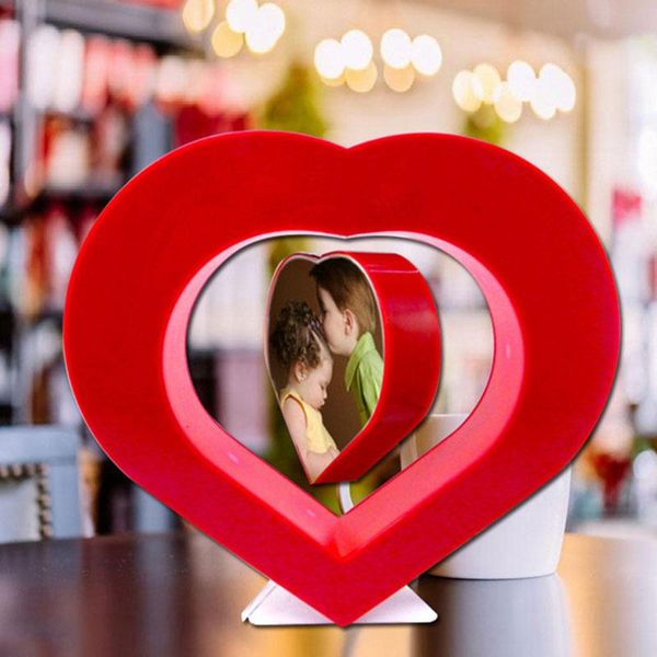 360° rotating magnetic levitation po frame two-sided heart-shaped home creative birthday decoration ornaments frames
360° rotating magnetic levitation po frame two-sided heart-shaped home creative birthday decoration ornaments frames