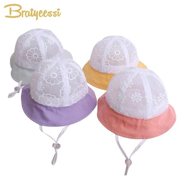 lace baby hat summer flowers kids bucket for girls travel beach sun hats caps children accessories &, Yellow
lace baby hat summer flowers kids bucket for girls travel beach sun hats caps children accessories &, Yellow