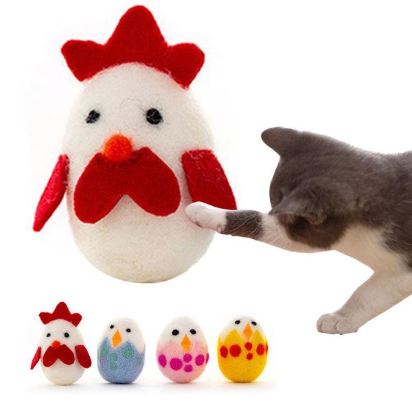 cat toys 1pcs easter toy lovely chicken egg kitten chew catnip chasing with storage bag multicolor interactive
cat toys 1pcs easter toy lovely chicken egg kitten chew catnip chasing with storage bag multicolor interactive