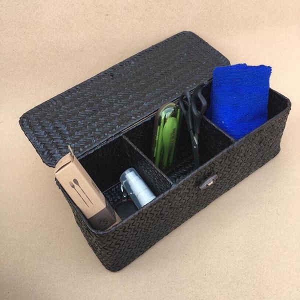 storage baskets 3 compartment box wicker rattan basket with cover sundries holder case container deskorganizer
storage baskets 3 compartment box wicker rattan basket with cover sundries holder case container deskorganizer