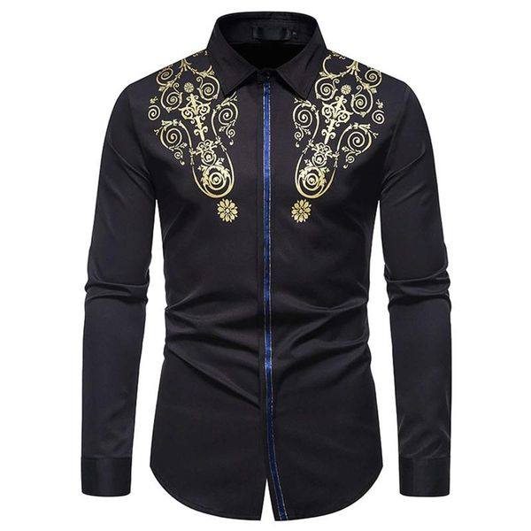 men's casual shirts mens luxury printed hawaiian shirt long sleeve plus size s-2xl autumn lapel social blouse for men camisa, White;black
men's casual shirts mens luxury printed hawaiian shirt long sleeve plus size s-2xl autumn lapel social blouse for men camisa, White;black