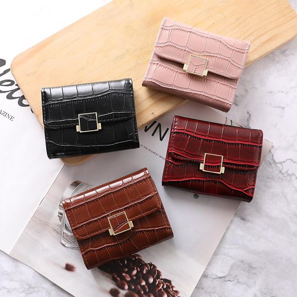 card holders women retro holder 2021 buckle wallet multi-function driver's license business credit organ, Brown;gray
card holders women retro holder 2021 buckle wallet multi-function driver's license business credit organ, Brown;gray