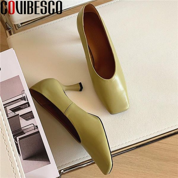 dress shoes covibesco fashion genuine leather square toe handmade for women high heels pumps 2021 autumn wedding party woman, Black
dress shoes covibesco fashion genuine leather square toe handmade for women high heels pumps 2021 autumn wedding party woman, Black