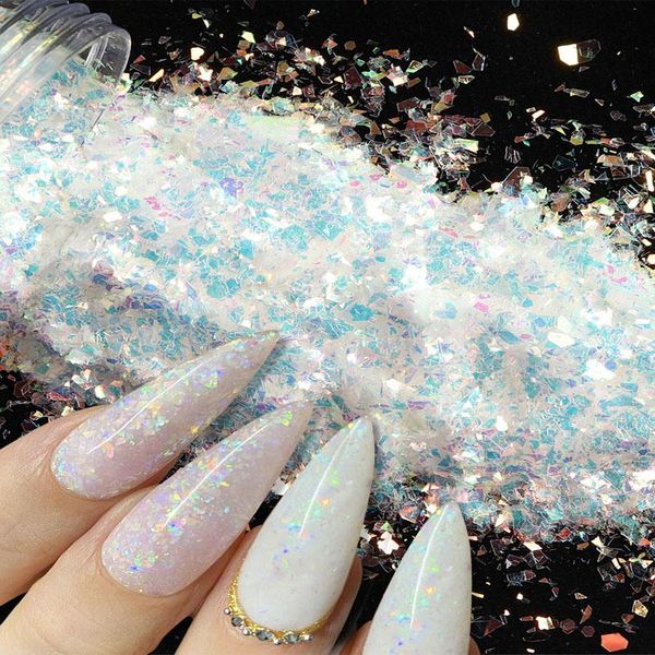 nail glitter 1pc 5g thin ultra-thin art chunky sequins iridescent irregular slices paillette mermaid cosmetic diy flakes craft, Silver;gold
nail glitter 1pc 5g thin ultra-thin art chunky sequins iridescent irregular slices paillette mermaid cosmetic diy flakes craft, Silver;gold