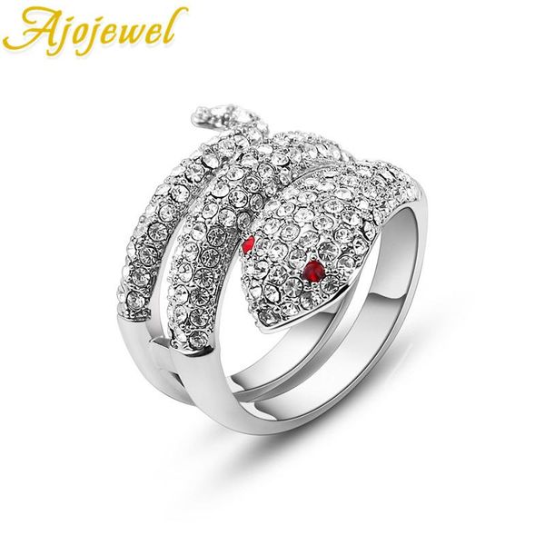 cluster rings ajojewel size 5.5--6.5--8--9 snake for women color silver metals trendy ring animal jewelry red/black eyes, Golden;silver
cluster rings ajojewel size 5.5--6.5--8--9 snake for women color silver metals trendy ring animal jewelry red/black eyes, Golden;silver