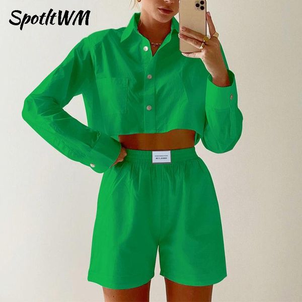 women's tracksuits spotltwm loungewear women print tracksuit shorts set summer autumn 2021 long sleeve shirt and loose two piece, Gray
women's tracksuits spotltwm loungewear women print tracksuit shorts set summer autumn 2021 long sleeve shirt and loose two piece, Gray