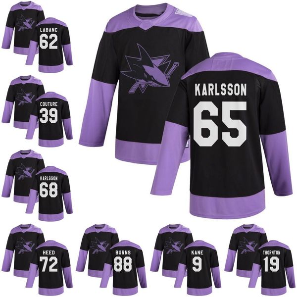 65 erik karlsson san jose sharks fights cancer hockey jersey mark edward thomas hertel timo mayer evander kane logan fashion brent burns jon, Black;red
65 erik karlsson san jose sharks fights cancer hockey jersey mark edward thomas hertel timo mayer evander kane logan fashion brent burns jon, Black;red