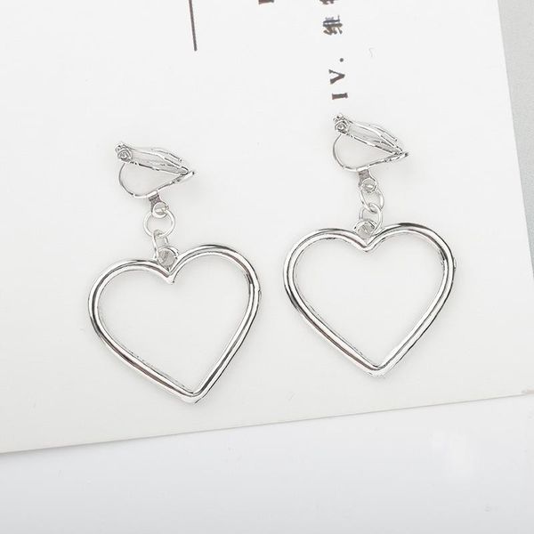 dangle & chandelier simple love earrings elegant metal style gold silver heart clip for women girls fashion jewelry gifts accessory
dangle & chandelier simple love earrings elegant metal style gold silver heart clip for women girls fashion jewelry gifts accessory
