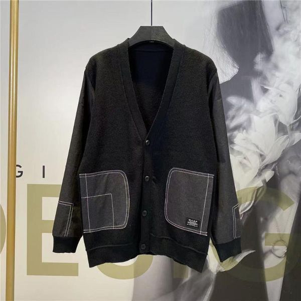 men's sweaters zk2035 fashion 2021 runway luxury european design party style clothing, White;black
men's sweaters zk2035 fashion 2021 runway luxury european design party style clothing, White;black